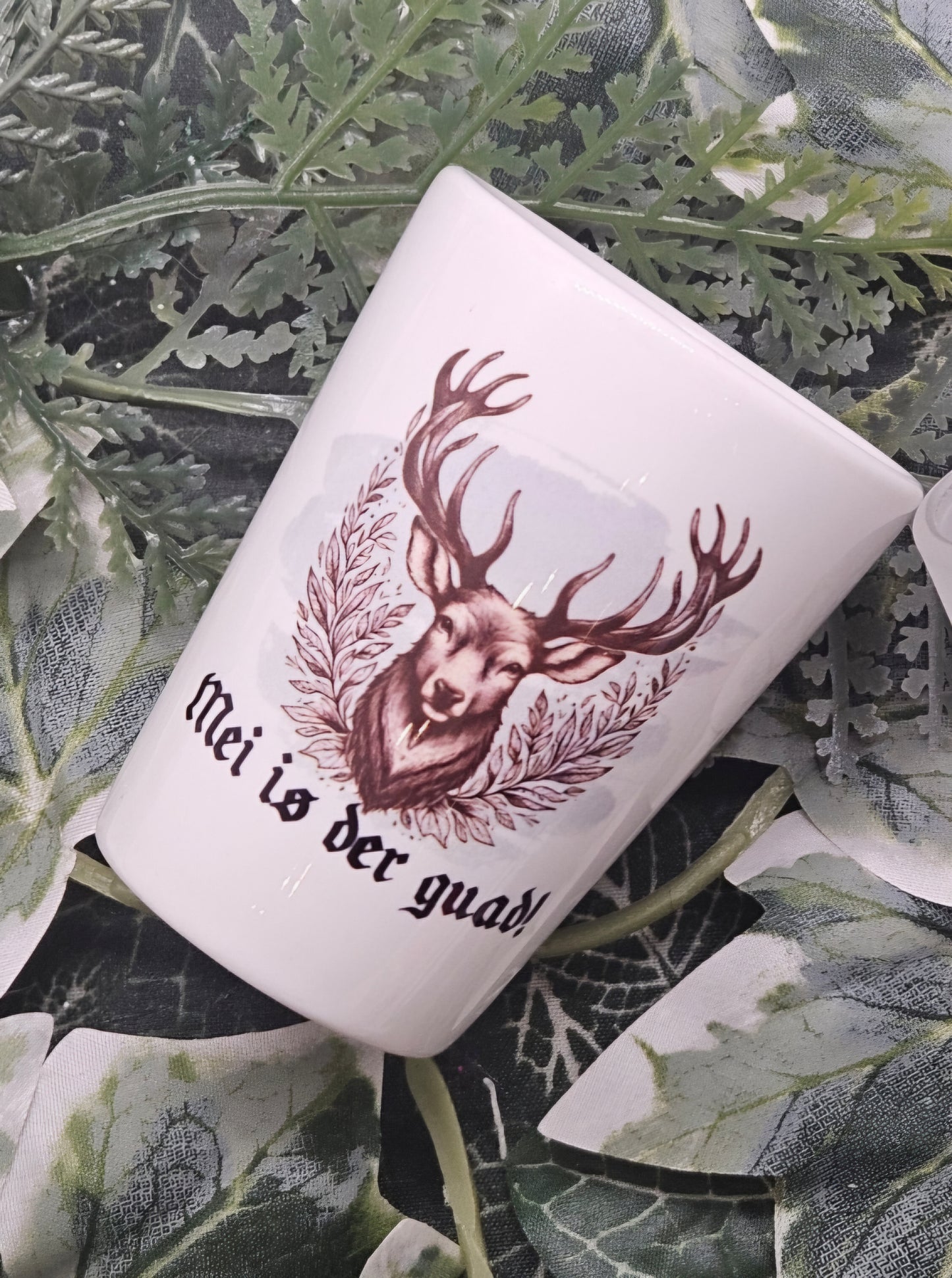 Schnapsglas Antistress oder Hirsch