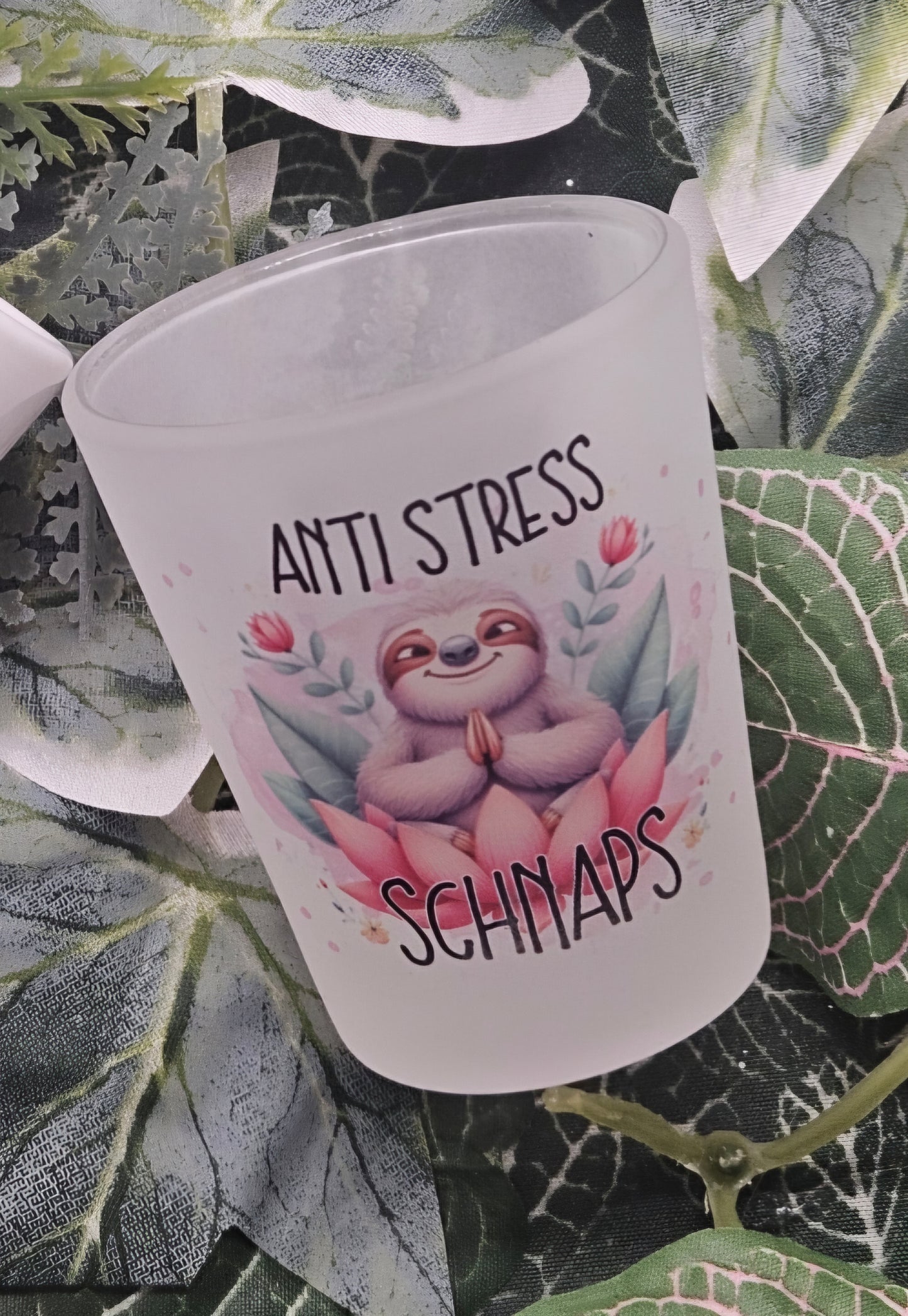 Schnapsglas Antistress oder Hirsch
