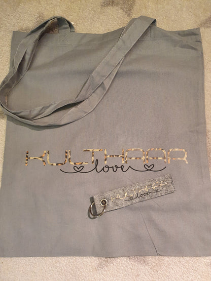 Baumwolltasche LANGE Henkel