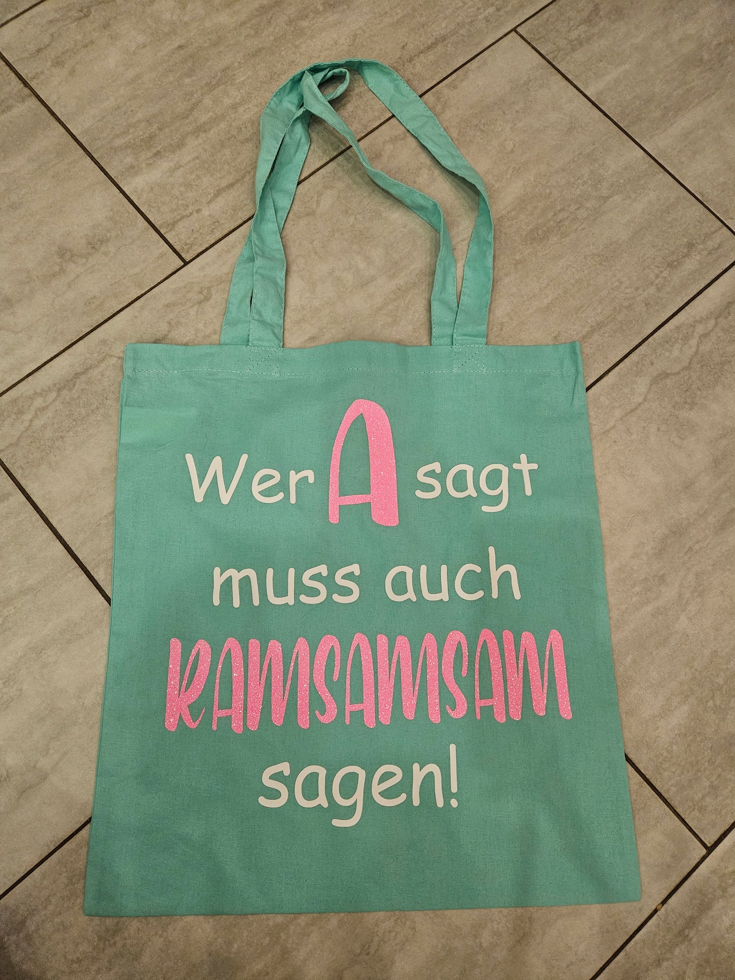 Baumwolltasche LANGE Henkel