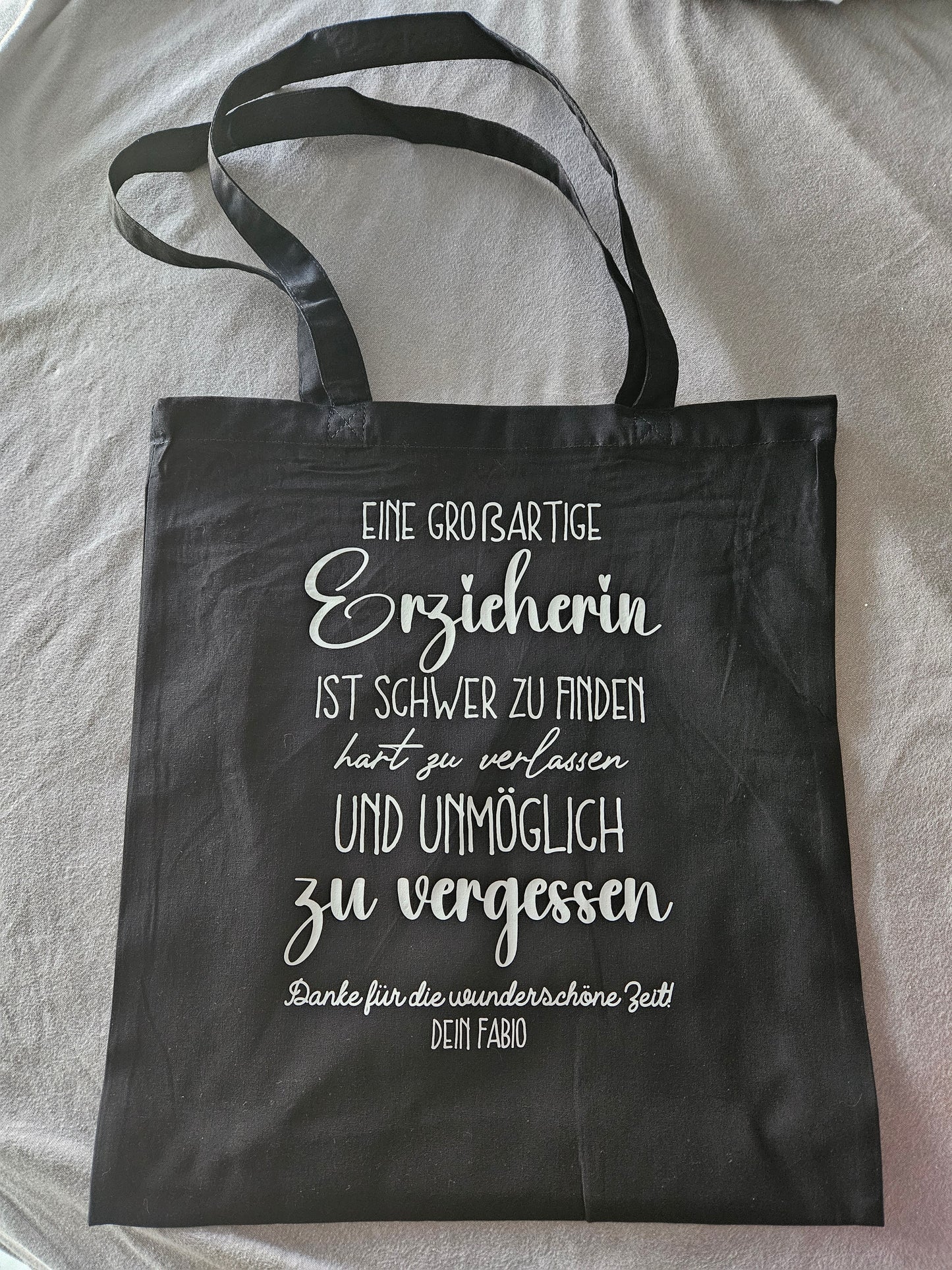 Baumwolltasche LANGE Henkel