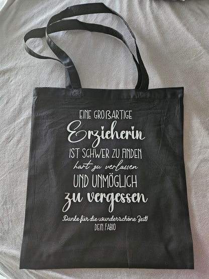 Baumwolltasche LANGE Henkel