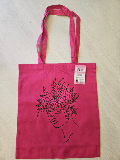 Baumwolltasche LANGE Henkel