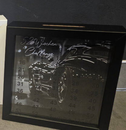 Sparrahmen / Sparchallenge 52 Wochen