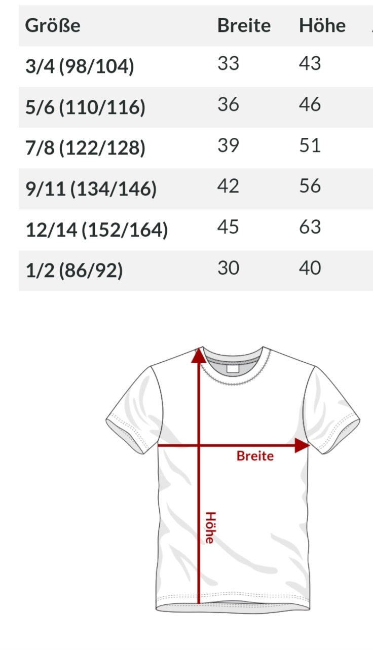 Tshirt Kinder