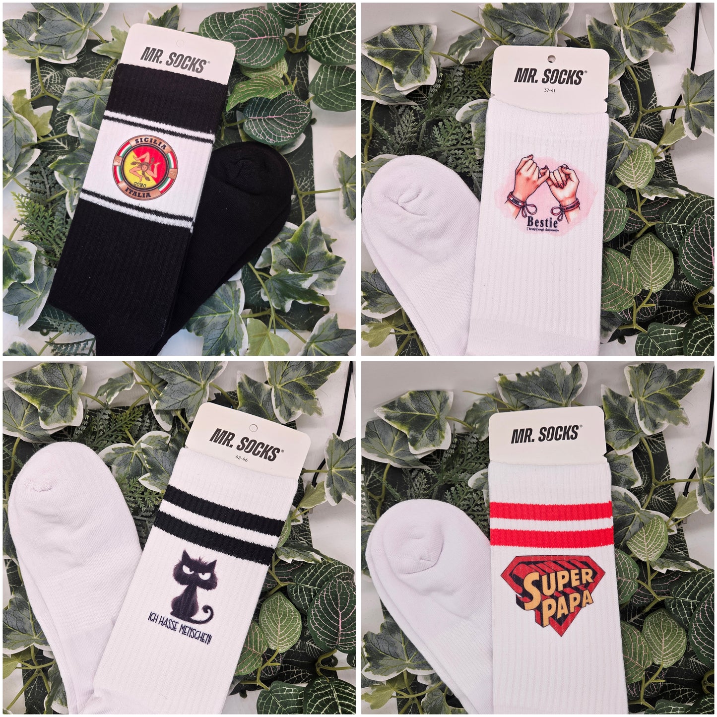 Socken Tennissocken Motive