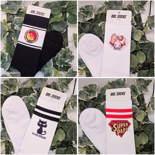 Socken Tennissocken Motive